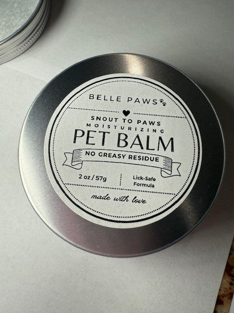Soothing Balm for Dogs & Cats – Cracked Paw & Dry Nose Relief (2 oz)