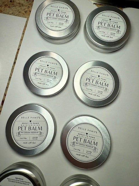 Soothing Balm for Dogs & Cats – Cracked Paw & Dry Nose Relief (2 oz)