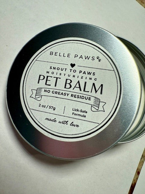 Soothing Balm for Dogs & Cats – Cracked Paw & Dry Nose Relief (2 oz)